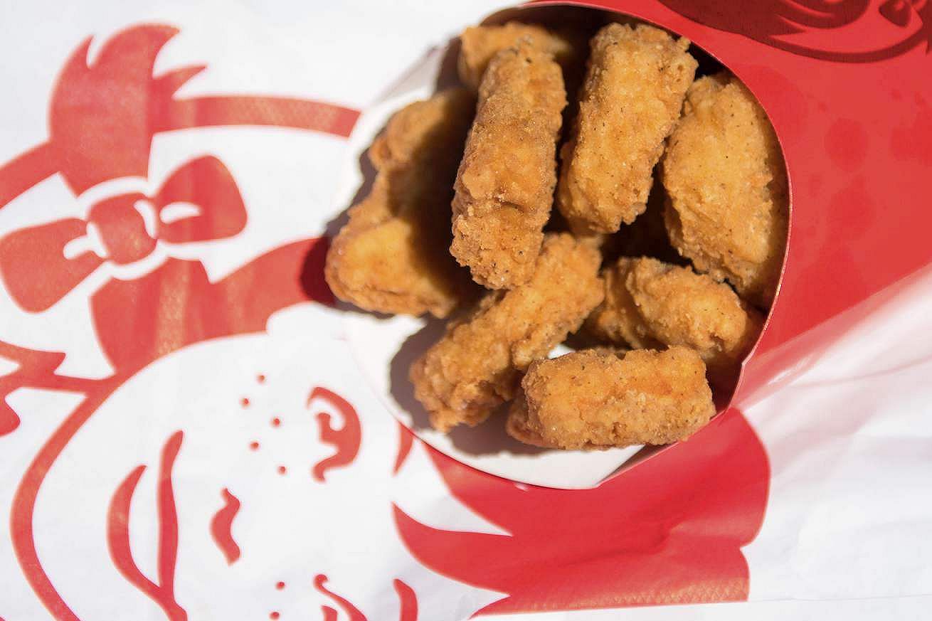 bocconcini di pollo wendy's