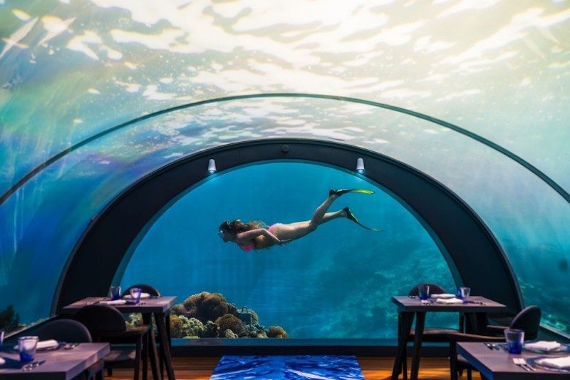 ristorante subacqueo maldive 