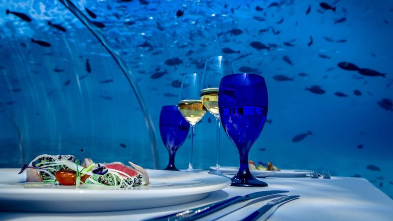 ristorante subacqueo maldive