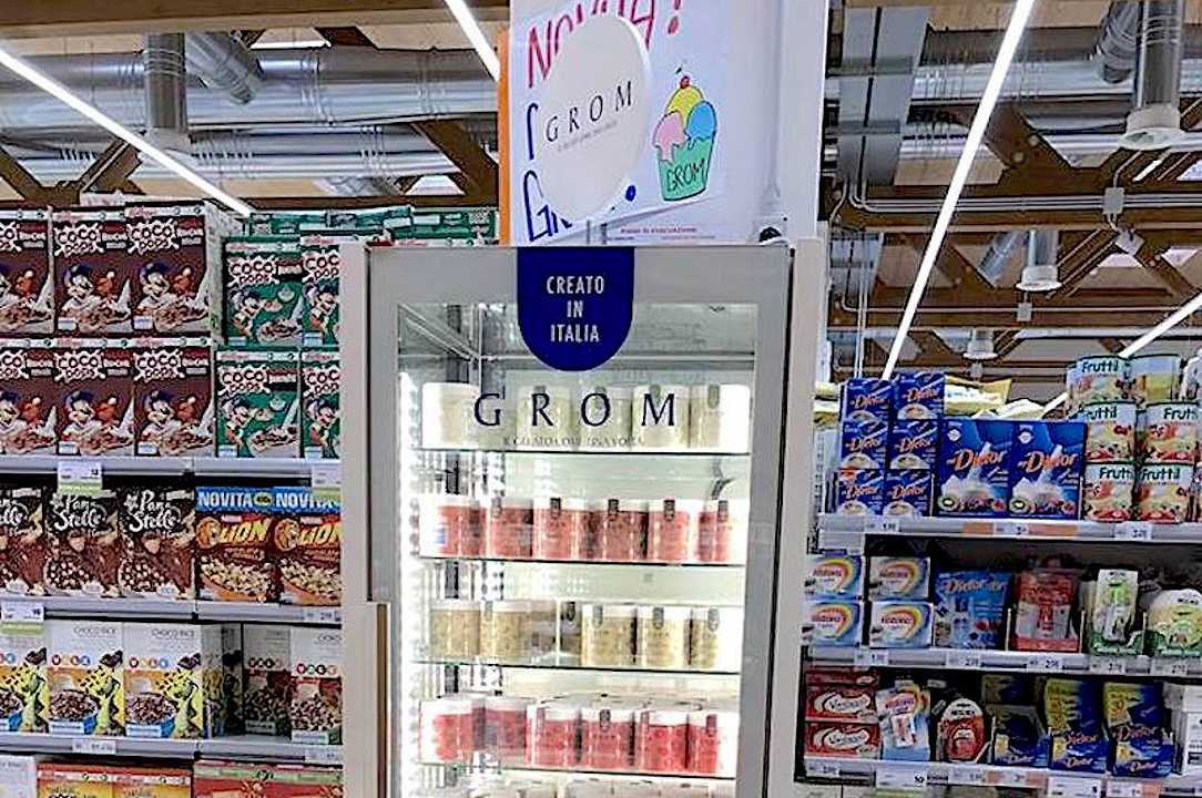 Ora, ditemi voi se questo è uno spazio degno del gelato Grom