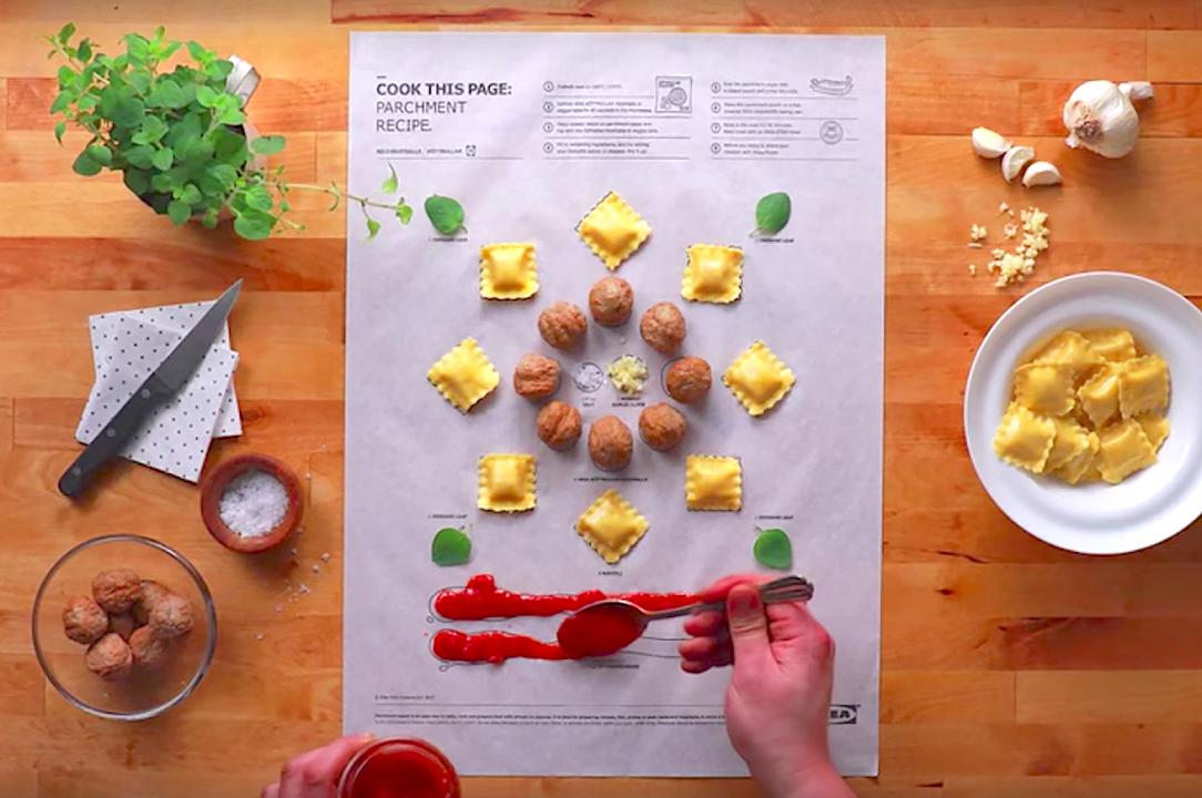 Vi spieghiamo come funzionano i poster Ikea da cucinare