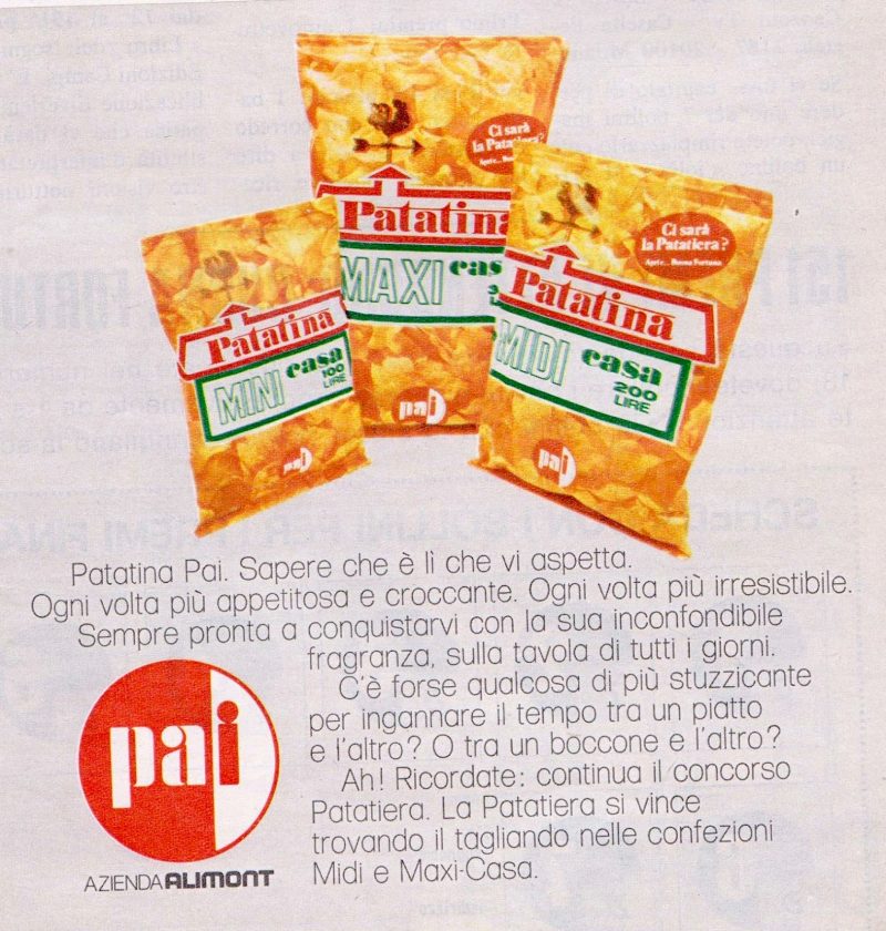 1973 - Patatine Pai