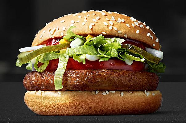 McVegan: McDonald’s sta testando il primo hamburger vegano