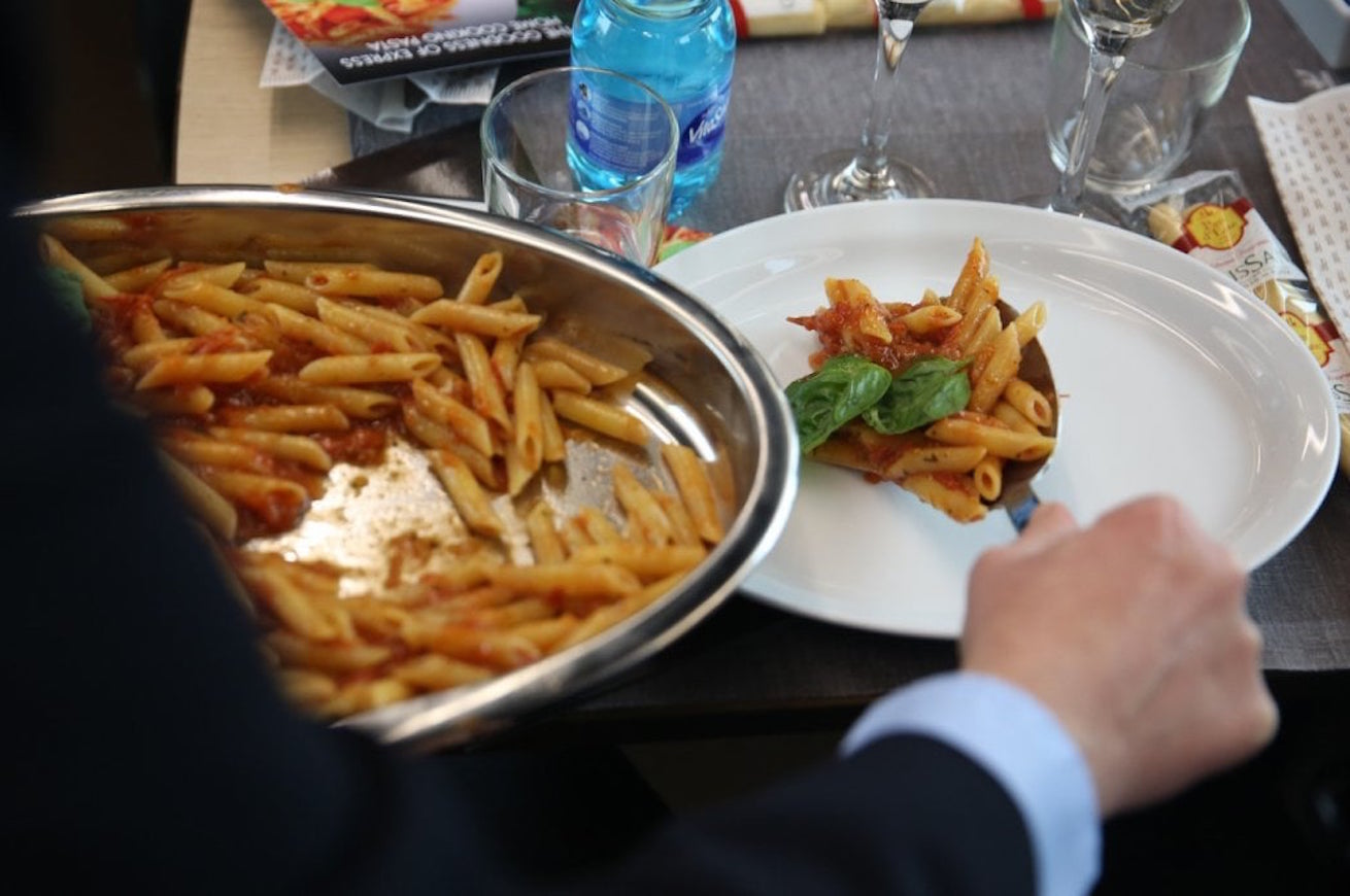 Pasta espressa sul Frecciarossa? No, grazie