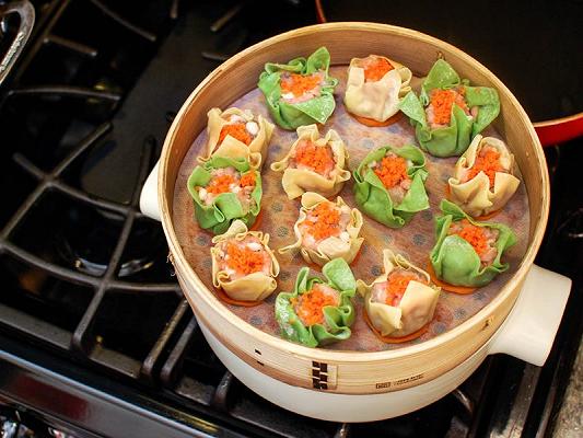 Shao mai con manzo e riso glutinoso - la ricetta originale cinese