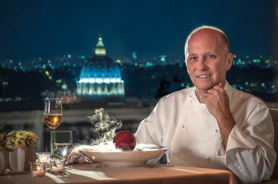 Heinz Beck riapre il suo ristorante La Pergola a Roma dal primo luglio