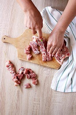 Arrosticini di Carne di Agnello o di Pecora