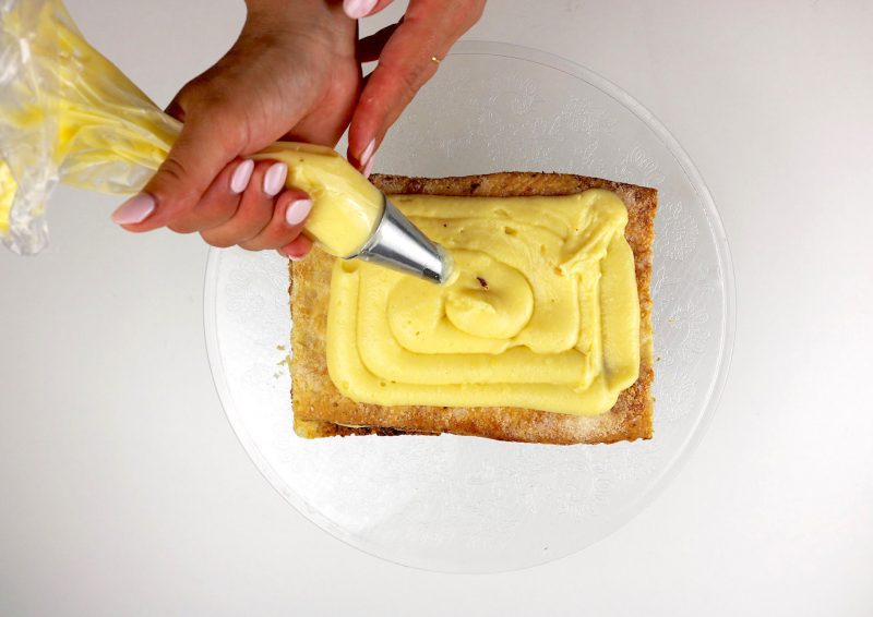 crema per millefoglie