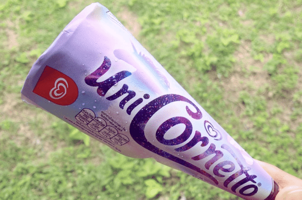 Unicornetto: esatto, è il cornetto al gusto unicorno