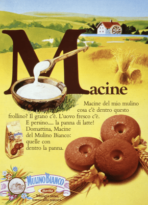 Mulino Bianco Macine Biscotti con Panna Fresca 350g