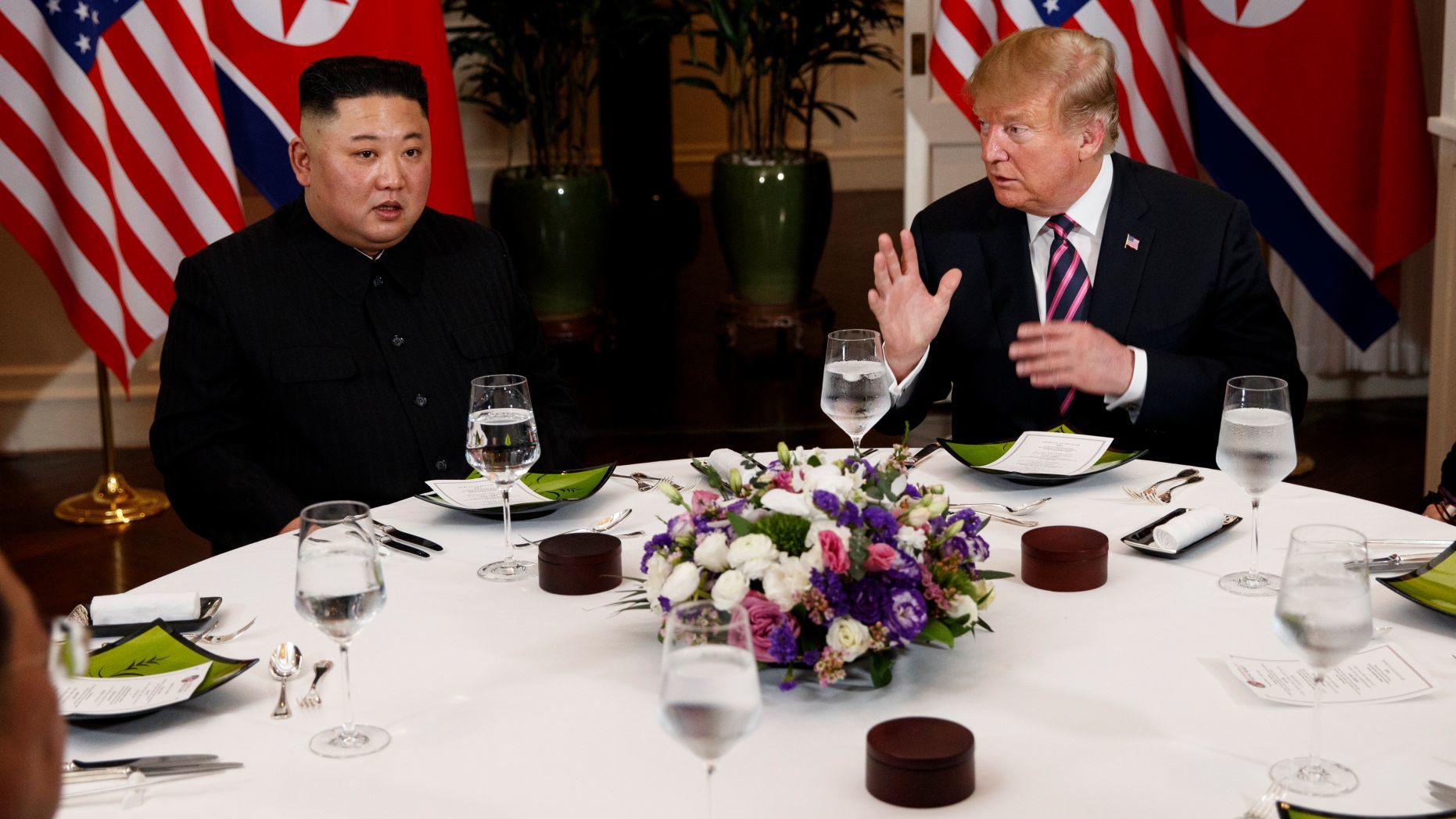 donald trump e Kim Jong Un