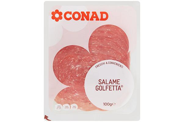 Salame Golfetta Conad: richiamo per rischio Salmonella