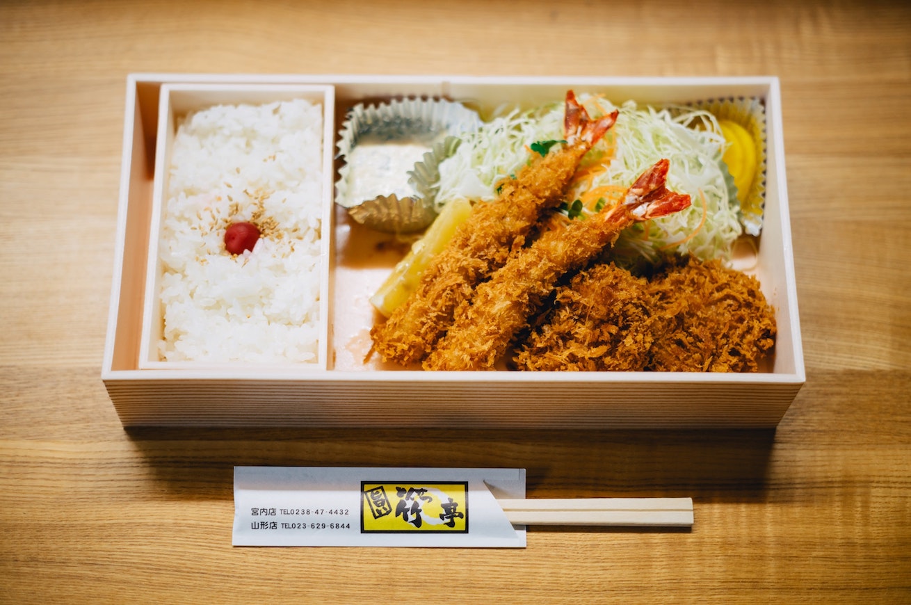 tempura bento box cibo giapponese cucina piatti tipici