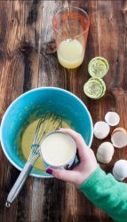 latte condensato unito a crema