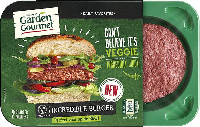Confezione dell'hamburger vegetale Nestlé