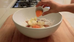 impasto biscotti con sciroppo d'acero