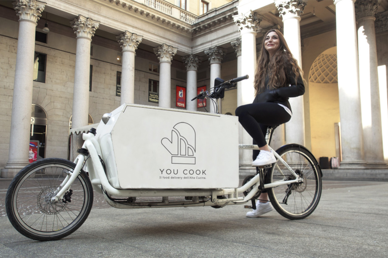 bike rider delivery youcook