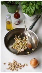 dadolata di melanzana cotta in padella