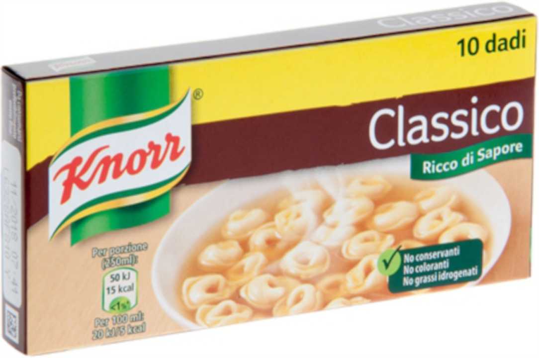 Unilever: il dado Knorr non sarà più prodotto in Italia