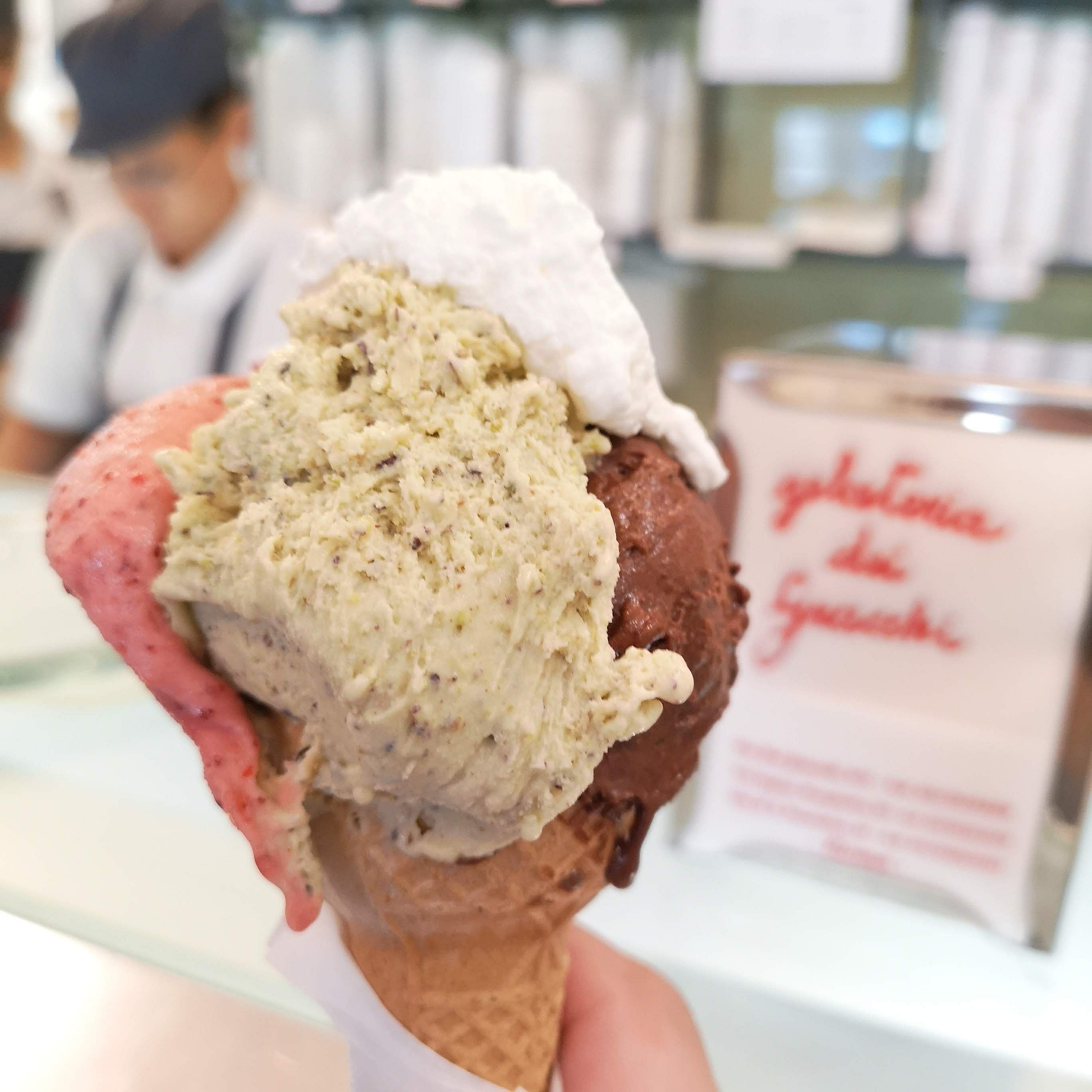 gelato della gelateria dei gracchi roma