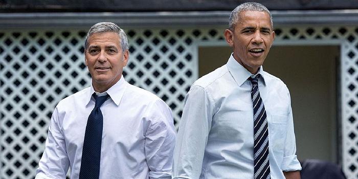 Pizza sul lago di Como tra Barack Obama, Michelle Obama e George Clooney