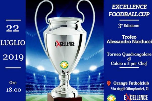 Excellence Foodball Cup 2019: chef romani in campo per ricordare Alessandro Narducci