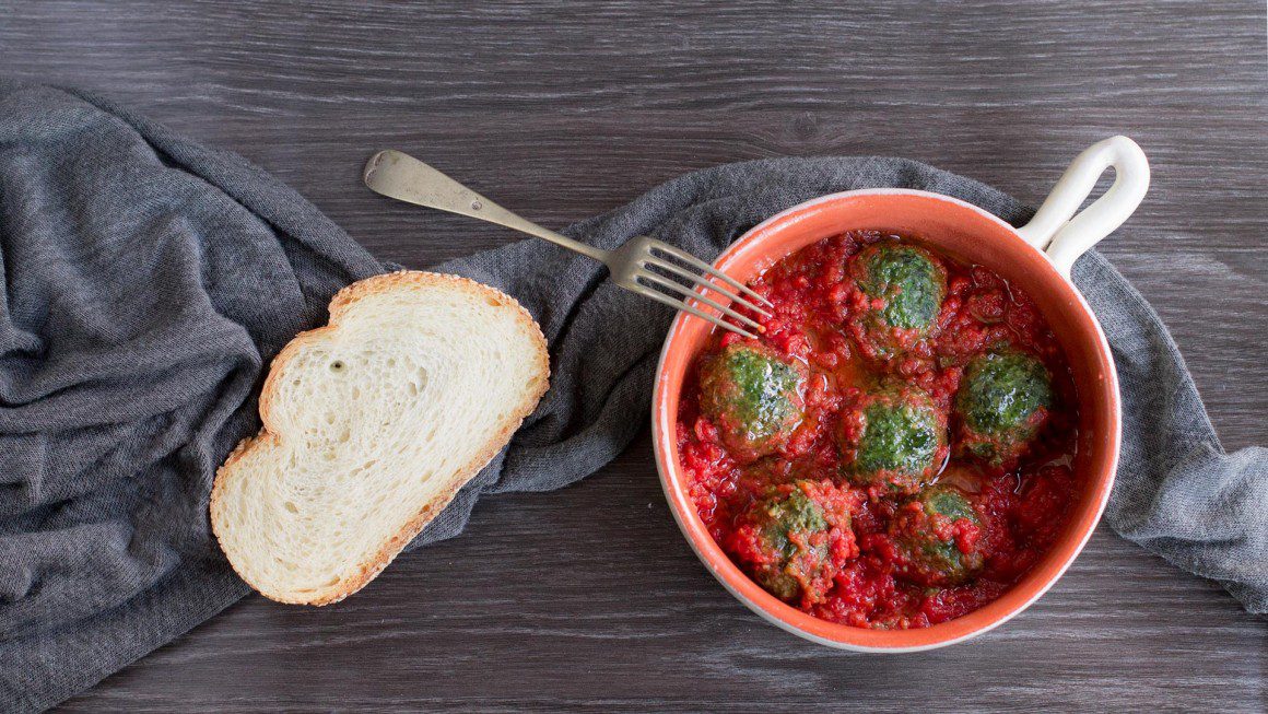 Polpette vegetariane al sugo