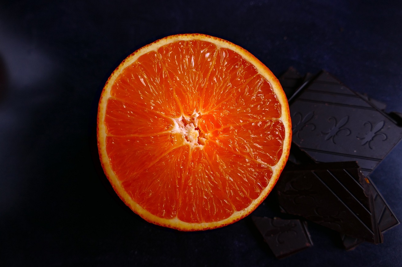 Scorze d'arancia e cioccolato