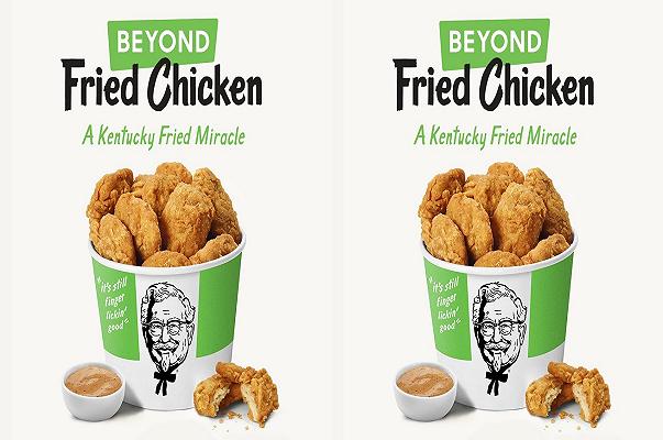 KFC: il fast food lancia il pollo vegano, Beyond Fried Chicken