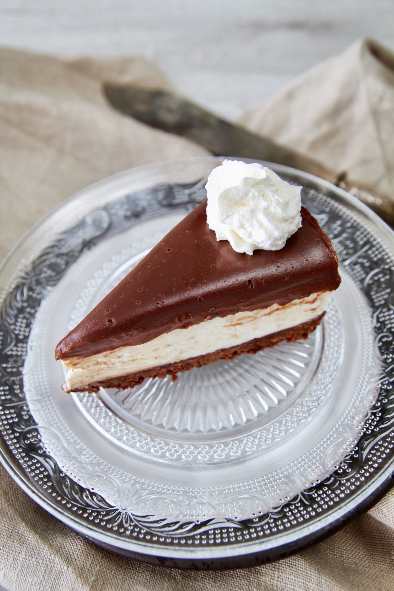cheesecake-cioccolato-senza-cottura-fetta