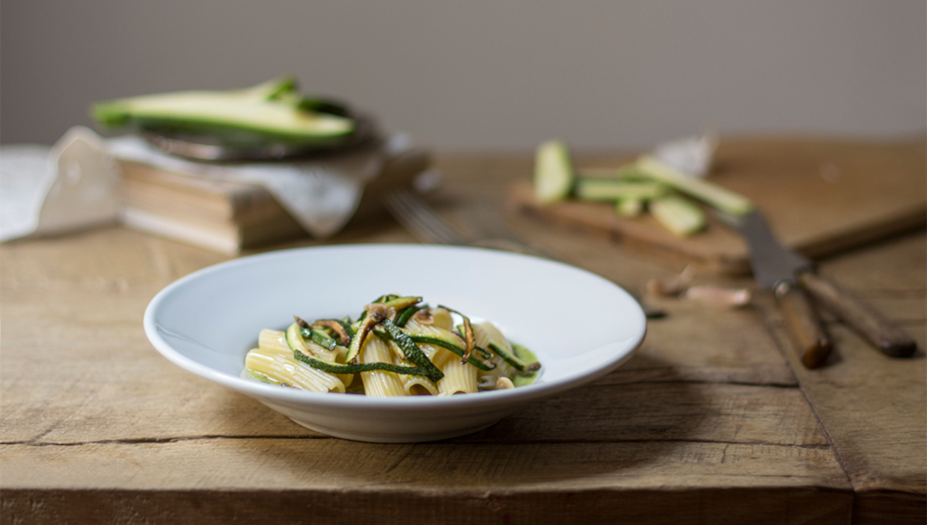 rigatoni-zucchine-vongole