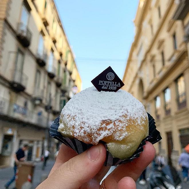 pasticceria Poppella; fiocco di neve