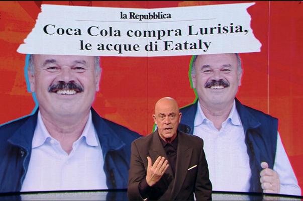 Maurizio Crozza contro Oscar Farinetti: “Non ha mai creduto in Slow Food, solo nel Fast Money”