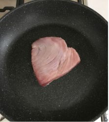 filetto di tonno in padella