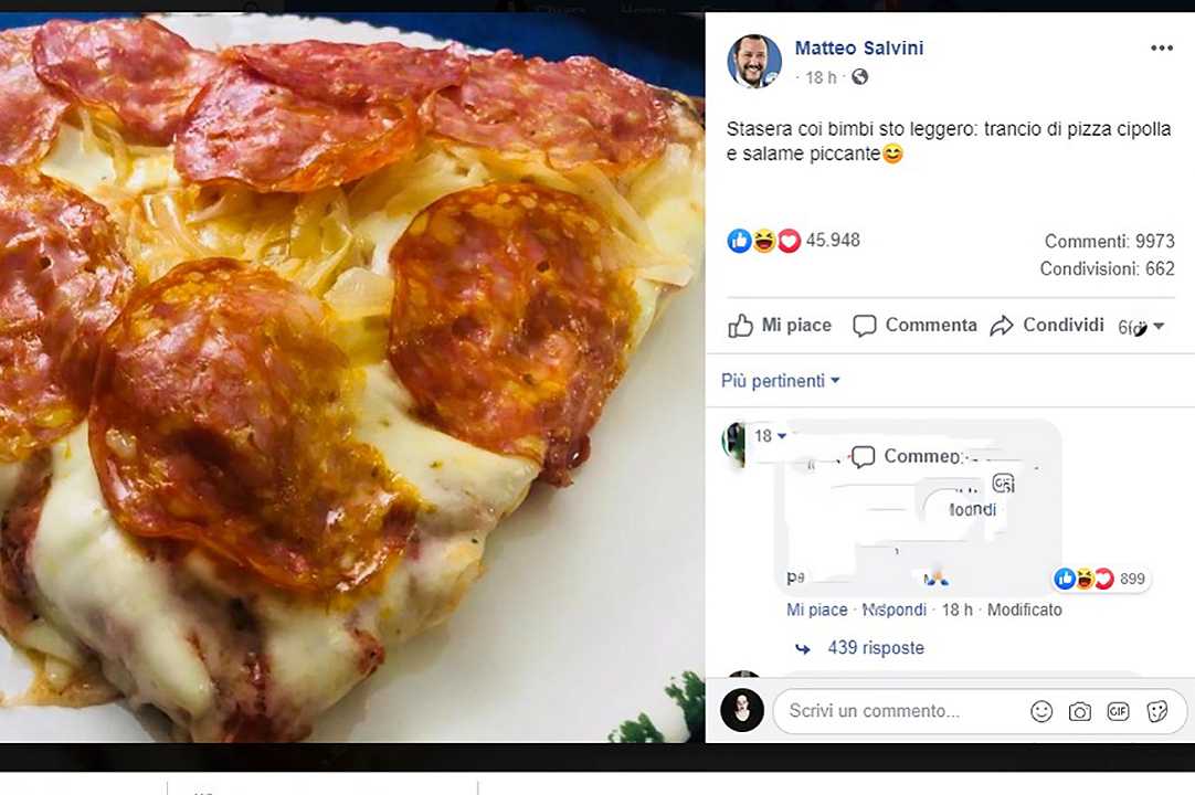 Matteo Salvini e la pizza brutta: “al Sud non dovrebbe chiedere voti”