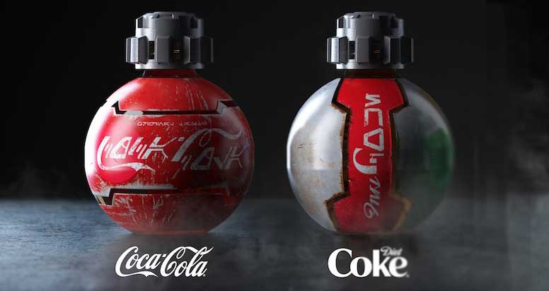 Coca Cola: bottiglie a tema Star Wars sembrano bombe a mano, allerta in aeroporto