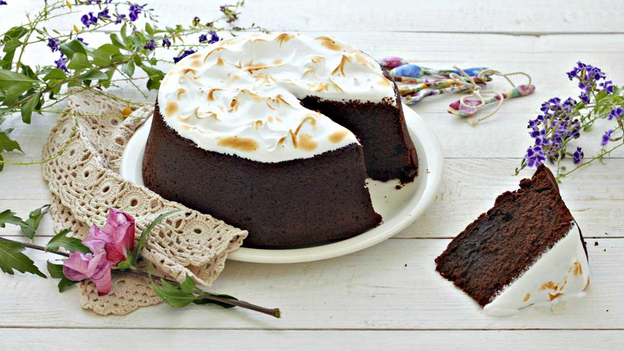 Torta al caffè e cacao