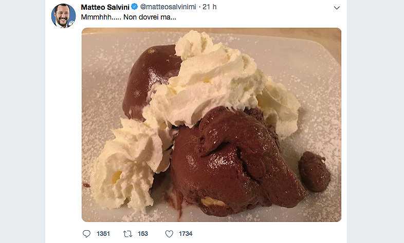 Matteo Salvini, fai un corso di food photography, se proprio vuoi parlare di cibo