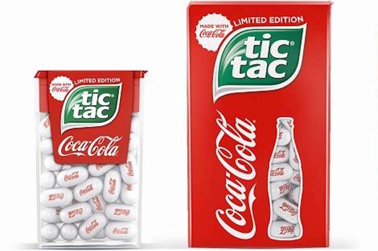 Tic Tac alla Coca Cola