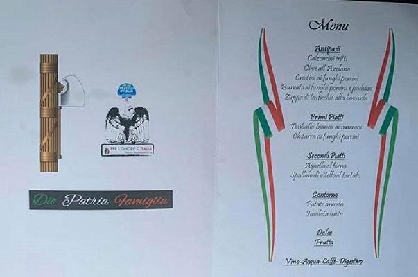 Ascoli: Mussolini e Fratelli d’Italia sul menu per commemorare la marcia su Roma