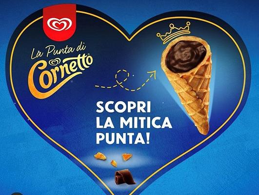 Algida: la punta di cioccolato del cornetto diventa uno snack