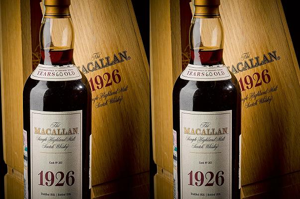 Whisky The Macallan: la bottiglia del 1926 venduta a 1,5 milioni di sterline