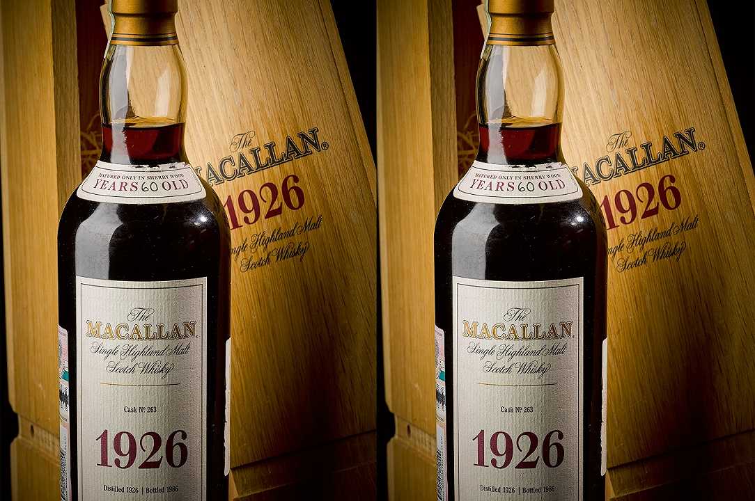 Whisky The Macallan: la bottiglia del 1926 venduta a 1,5 milioni di sterline