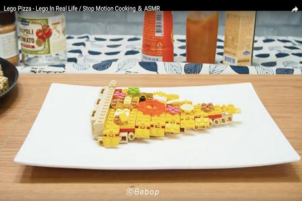 Lego: tremila pezzi per fare una pizza di mattoncini