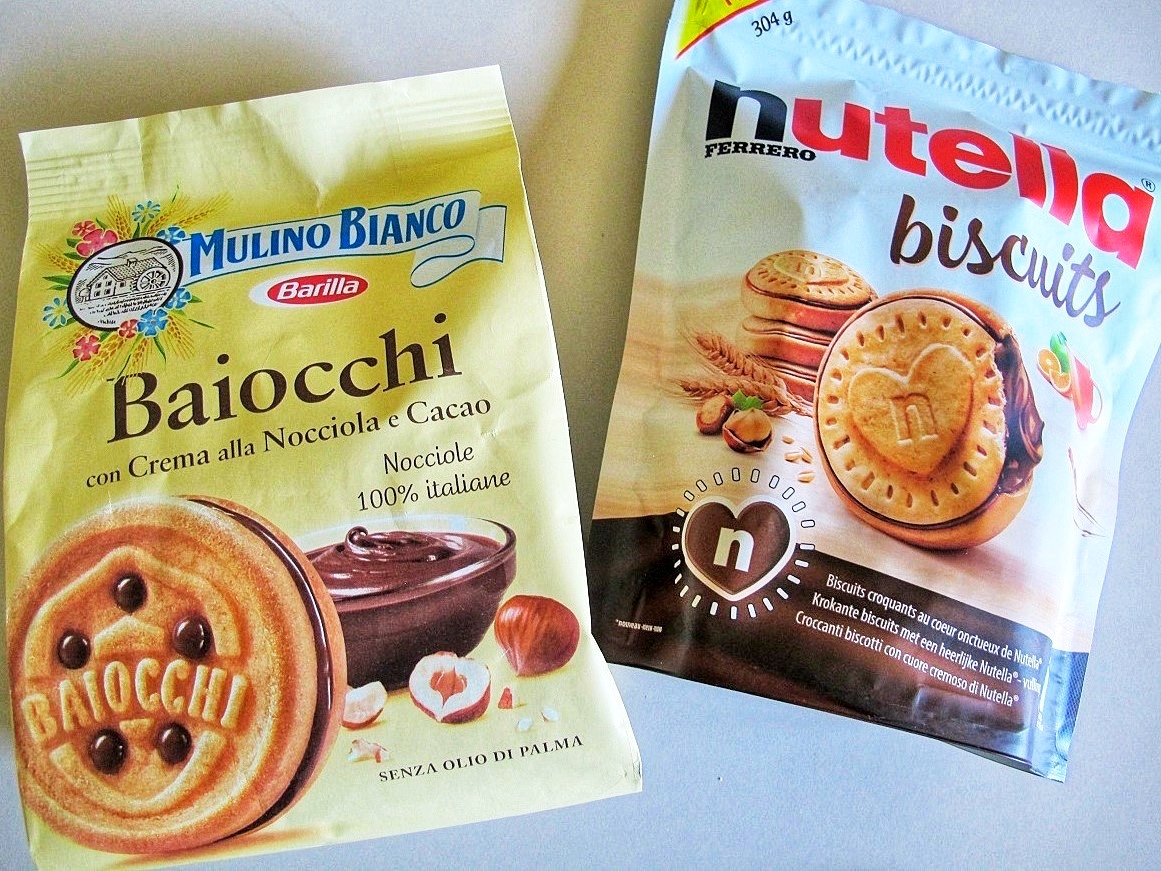 nutella biscuits vs baiocchi