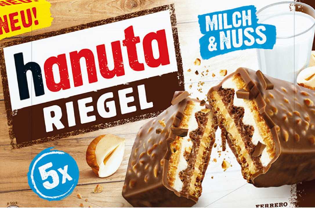 Hanuta Riegel: la nuova versione del wafer Ferrero fa discutere
