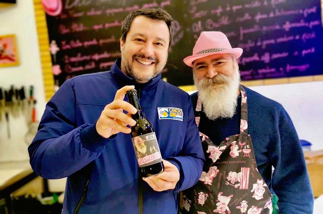 Matteo Salvini fa una buona propaganda alla birra artigianale italiana?