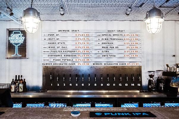 Birra: BrewDog ha aperto a Londra il primo pub che serve solo analcolica