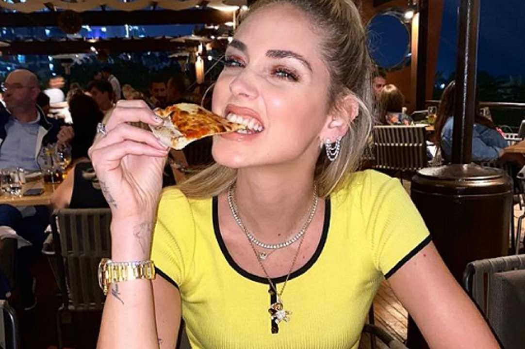 Chiara Ferragni: la pizza autorigenerante torna su Instagram,