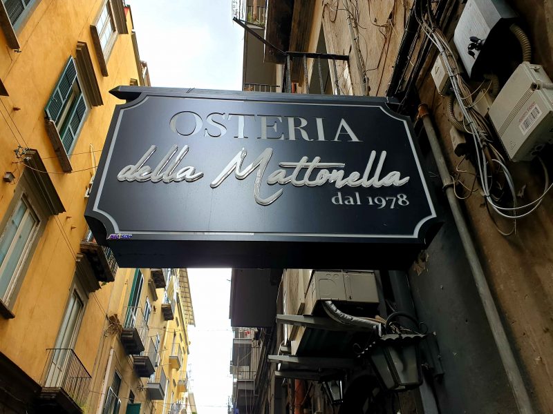 Osteria della Mattonella; Napoli